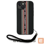Kitos prekės Karl Lagerfeld  Karl Lagerfeld Saffiano Athleisure Stripes Cord iPhone 15 Case - Red 