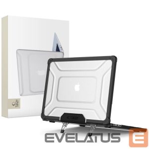 Kitos prekės Tech-Protect  Tech-Protect SmartShell Pro case for MacBook Air 13" 2023-2025 M2 / M3 / M4 - transparent and black 