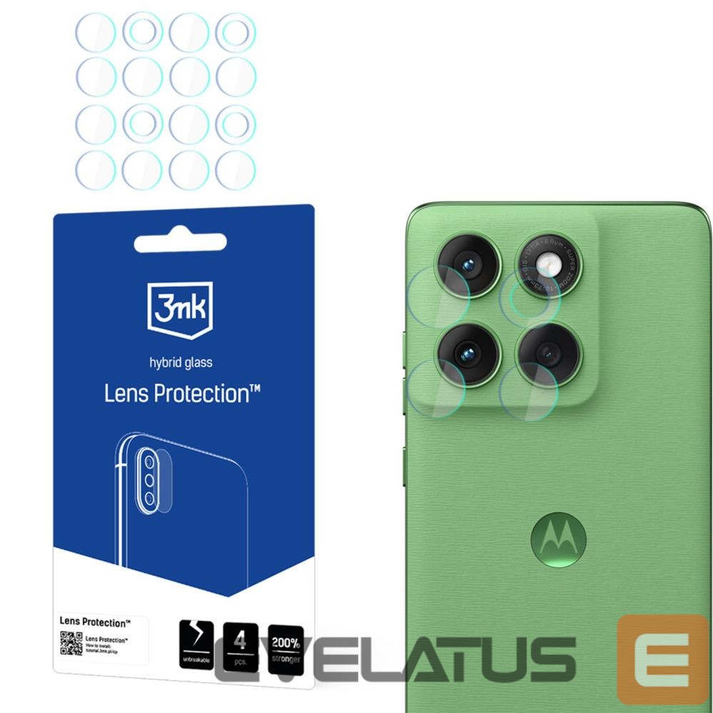 Kitos prekės 3MK 3mk Lens Protection Hybrid Glass for Motorola Edge 60 Camera Lens