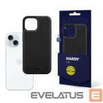 Kitos prekės 3MK  3mk Hardy Apple Silky Leather MagCase for Apple iPhone 15 Plus - Black 