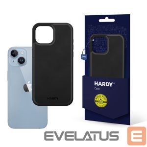 Kitos prekės 3MK  3mk Hardy Apple Silky Leather MagCase for Apple iPhone 14 Plus - Black 