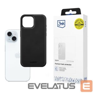 Kitos prekės 3MK  3mk Hardy Apple Silky Leather MagCase for Apple iPhone 15 - Black 