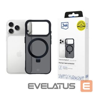 Kitos prekės 3MK  3mk Smoke Case Mag&Stand for iPhone 17 Pro - Black 