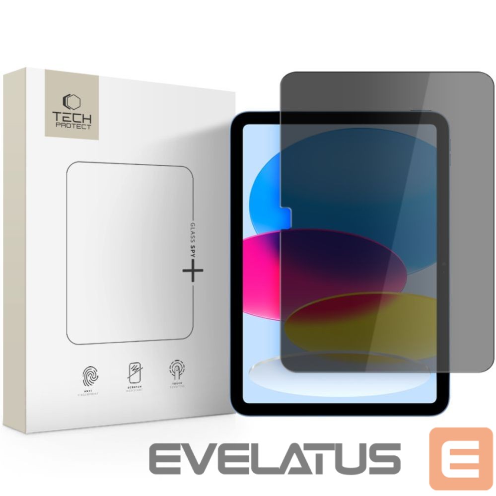 Kitos prekės Tech-Protect Tech-Protect Glass Spy+ Privacy Glass for iPad 10.9” 2022 / iPad 11” 2025