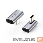 Kitos prekės Tech-Protect  Tech-Protect Ultraboost AA03 USB-C Angled Adapter - Gray 