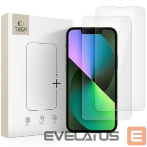 Kitos prekės Tech-Protect  Tech-Protect Glass Fit+ 2-pack tempered glass for iPhone 13 mini - transparent 