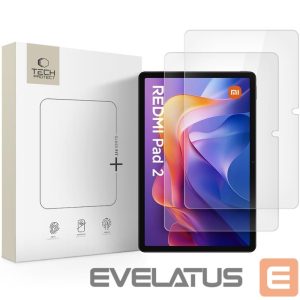 Kitos prekės Tech-Protect  Tech-Protect Glass Fit+ 2-pack tempered glass for Xiaomi Redmi Pad 2 11.0 / SE 11.0 - transparent 