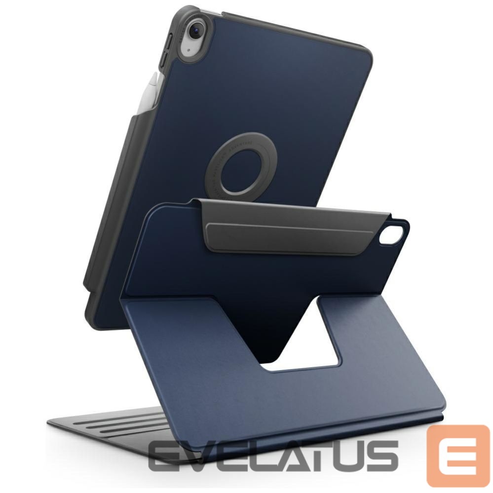 Kitos prekės UNIQ Uniq Rovus Snapmount Magnetic 360 Rotating Detachable case for iPad 11" 2025 / iPad 10.9" 2022 (10th generation) - navy blue