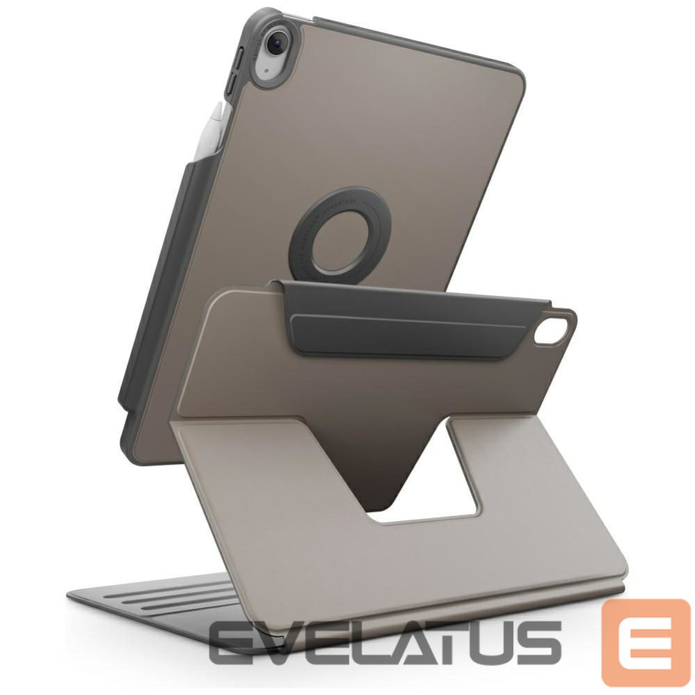 Kitos prekės UNIQ Uniq Rovus Snapmount Magnetic 360 Rotating Detachable Case for iPad 11" 2025 / iPad 10.9" 2022 (10th gen.) - Gray