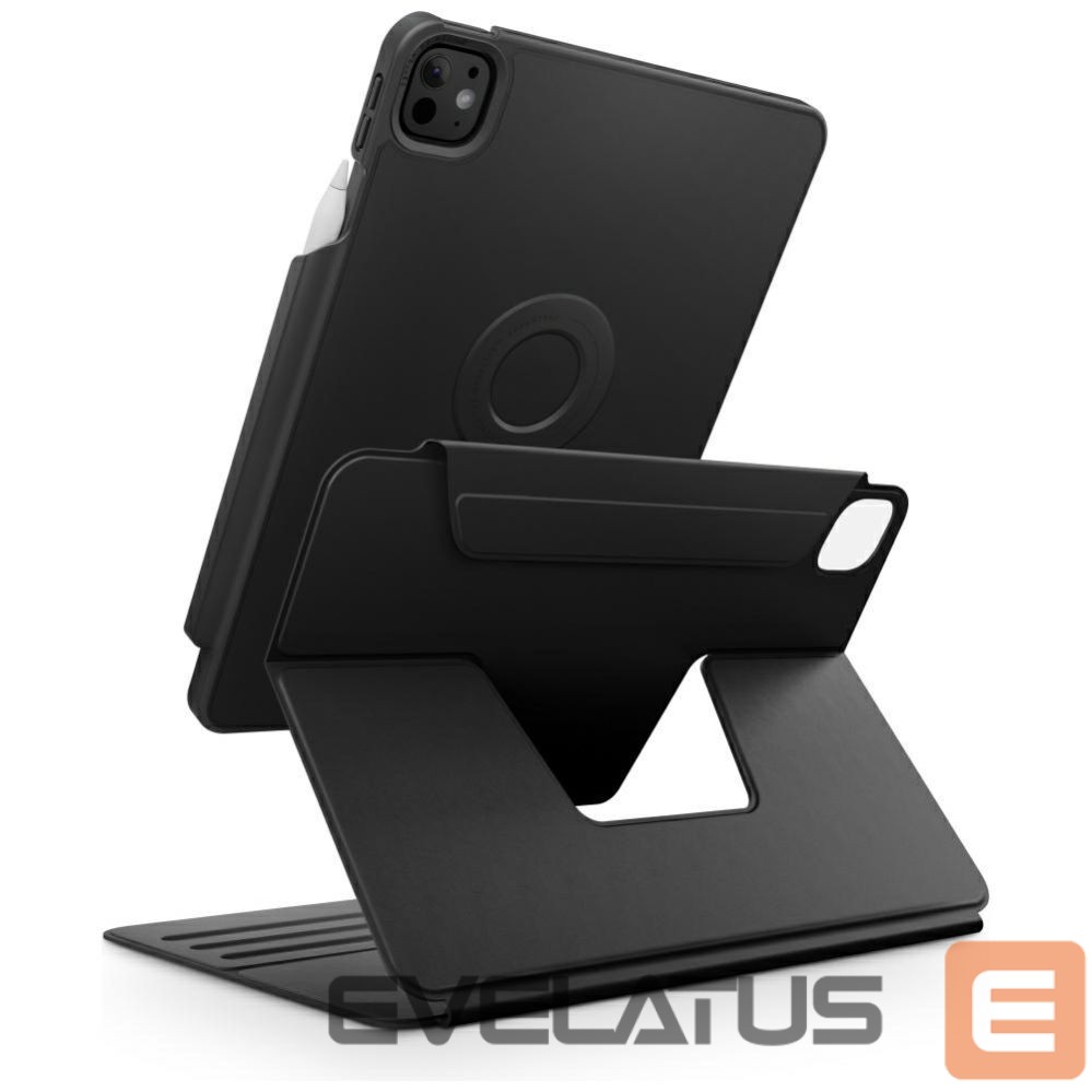 Kitos prekės UNIQ Uniq Rovus Snapmount Magnetic 360 Rotating Detachable case for iPad Pro 13" 2024 (7th generation) - black
