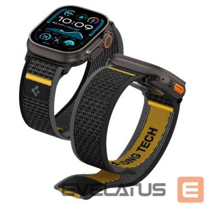 Kitos prekės Spigen  Spigen Athlex Air Strap for Apple Watch 44 / 45 / 46 / 49 mm - Black 