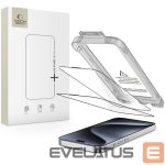 Kitos prekės Tech-Protect  Tech-Protect Quick Set+ 2-pack tempered glass for iPhone 15 Pro - black 