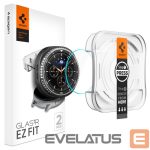 Kitos prekės Spigen  Spigen Glas.TR ”Ez-Fit” Tempered Glass for Samsung Galaxy Watch 8 46mm - Transparent 