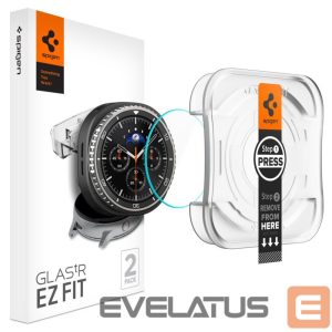 Kitos prekės Spigen  Spigen Glas.TR ”Ez-Fit” Tempered Glass for Samsung Galaxy Watch 8 46mm - Transparent 