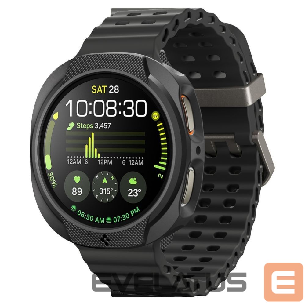 Kitos prekės Spigen Spigen Liquid Air Case for Samsung Galaxy Watch 8 40mm - Matte Black