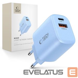 Kitos prekės Tech-Protect  Tech-Protect NCA20 PD 20W QC3.0 USB-A / USB-C Wall Charger - Blue 