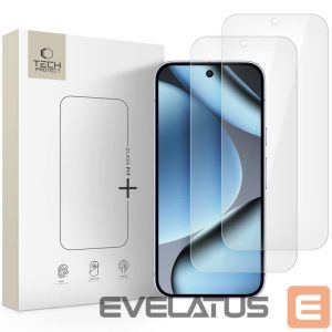 Kitos prekės Tech-Protect  Tech-Protect Glass Fit+ 2-pack tempered glass for Google Pixel 9 Pro XL / 10 Pro XL - transparent 