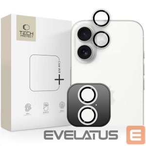 Kitos prekės Tech-Protect  Tech-Protect Camring Fit+ Camera Cover for iPhone 17 - Clear 