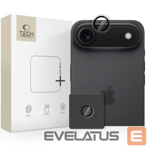 Kitos prekės Tech-Protect  Tech-Protect Camring Fit+ Camera Cover for iPhone 17 Air - Clear 