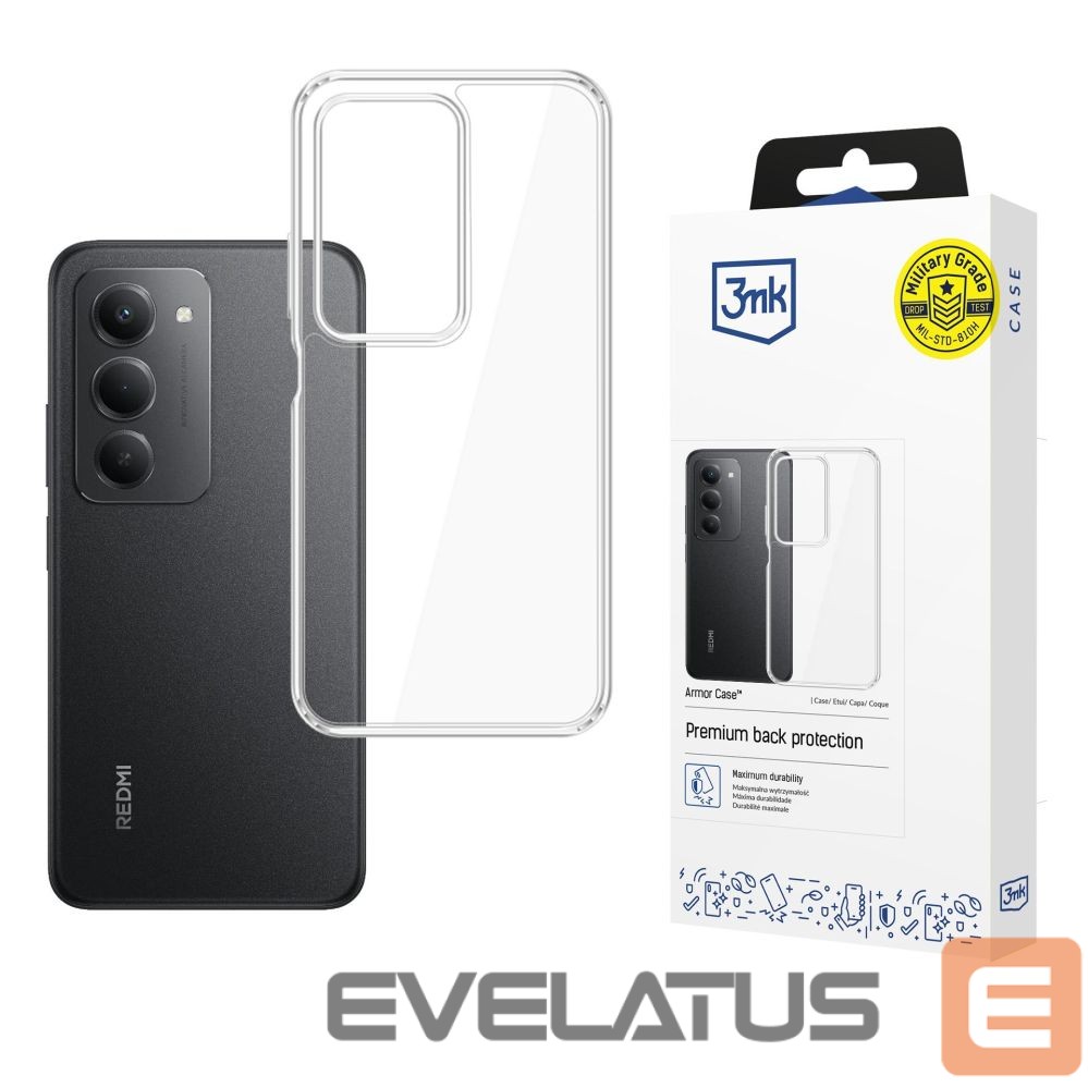 Kitos prekės 3MK 3mk Armor Case for Xiaomi Redmi 15 5G - transparent