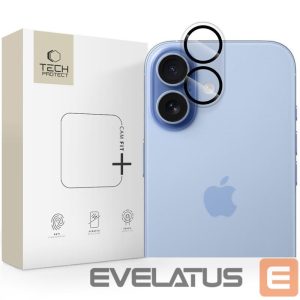 Kitos prekės Tech-Protect  Tech-Protect Cam Fit+ Camera Cover for iPhone 17 - Clear 