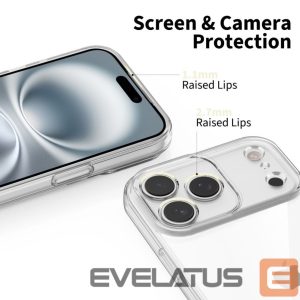 Kitos prekės Tech-Protect  Tech-Protect FlexAir Case for iPhone 17 Pro Max - Clear 