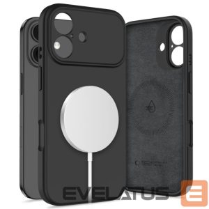 Kitos prekės Tech-Protect  Tech-Protect Silicone MagSafe Case for iPhone 17 - Black 