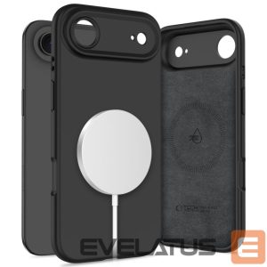 Kitos prekės Tech-Protect  Tech-Protect Silicone MagSafe Case for iPhone 17 Air - Black 