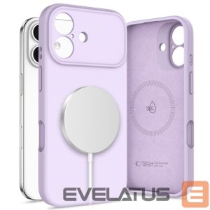 Kitos prekės Tech-Protect  Tech-Protect Silicone MagSafe Case for iPhone 17 - Purple 