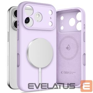 Kitos prekės Tech-Protect  Tech-Protect Silicone MagSafe Case for iPhone 17 Pro - Purple 