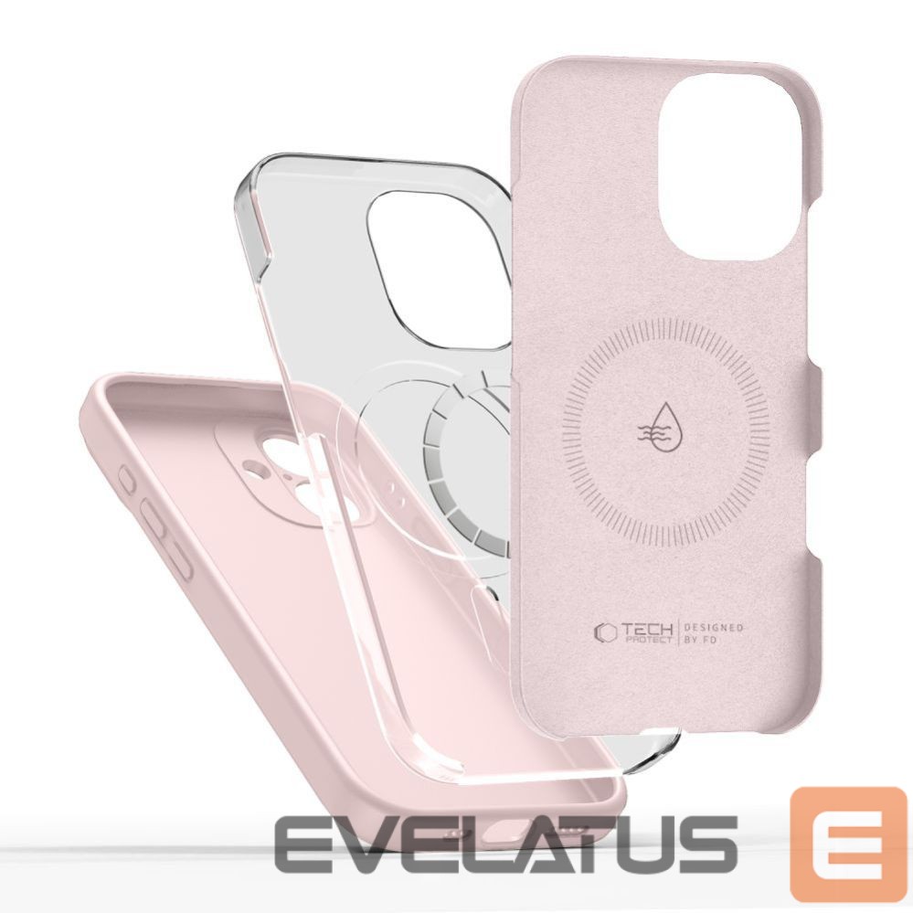 Kitos prekės Tech-Protect Tech-Protect Silicone MagSafe Case for iPhone 17 - Pink