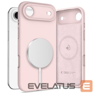 Kitos prekės Tech-Protect  Tech-Protect Silicone MagSafe Case for iPhone 17 Air - Pink 