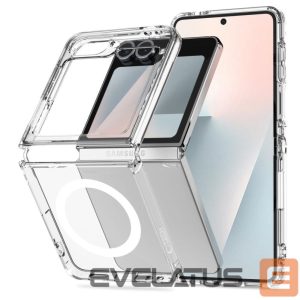 Kitos prekės Tech-Protect  Tech-Protect FlexAir Hybrid MagSafe Case for Samsung Galaxy Z Flip 6 / 7 FE - Transparent 