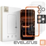 Kitos prekės Tech-Protect  Tech-Protect Easy Set+ 3-pack tempered glass for iPhone 16 Pro Max / 17 Pro Max - transparent 