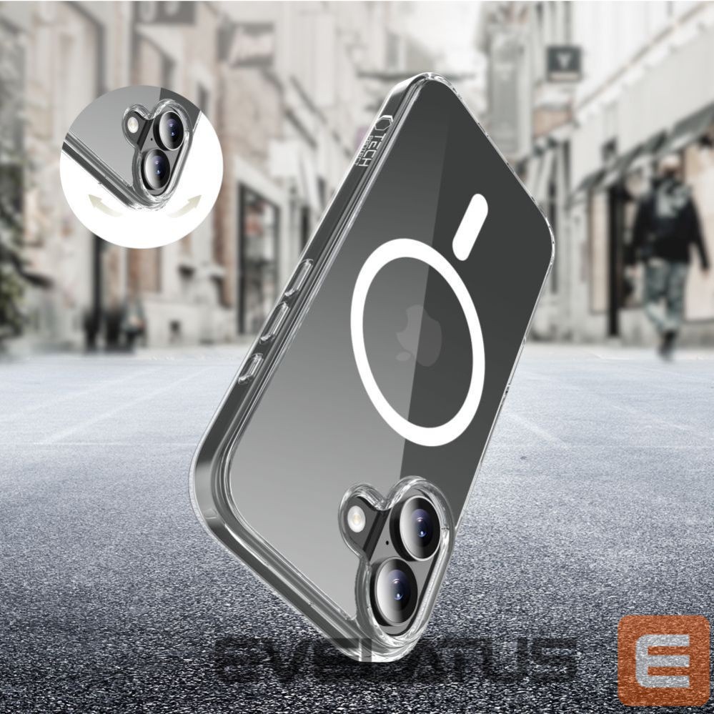 Kitos prekės Tech-Protect Tech-Protect FlexAir Hybrid MagSafe Case for iPhone 17 - Clear