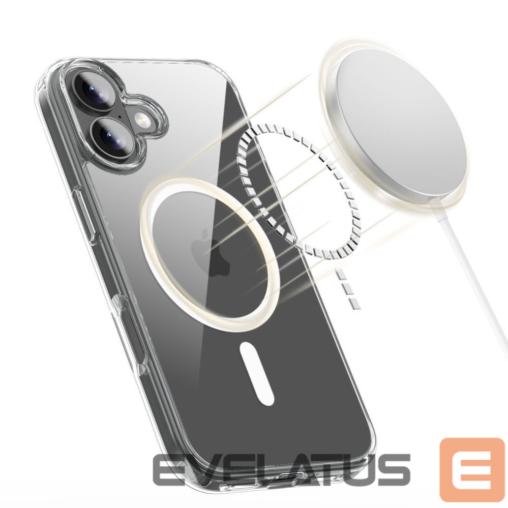 Kitos prekės Tech-Protect Tech-Protect FlexAir Hybrid MagSafe Case for iPhone 17 - Clear