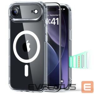 Kitos prekės ESR  ESR Classic Hybrid MagSafe + Tempered Glass Set for iPhone 17 Air - Clear 