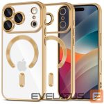 Kitos prekės Tech-Protect  Tech-Protect MagFlex MagSafe Case for iPhone 17 Pro - Transparent Gold 