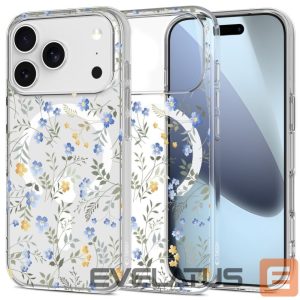 Kitos prekės Tech-Protect  Tech-Protect FlexAir MagSafe Case for iPhone 17 Pro Max - Daisies with Leaves 