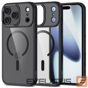 Kitos prekės Tech-Protect  Tech-Protect MagMat MagSafe Case for iPhone 17 Pro Max - Clear Black 