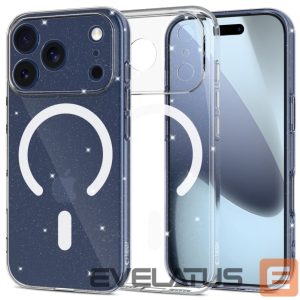 Kitos prekės Tech-Protect  Tech-Protect FlexAir MagSafe Case for iPhone 17 Pro Max - Clear Glitter 