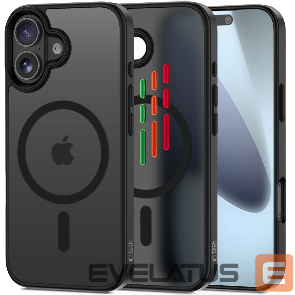 Kitos prekės Tech-Protect Tech-Protect MagMat XT 4-set MagSafe case for iPhone 17 - matte black