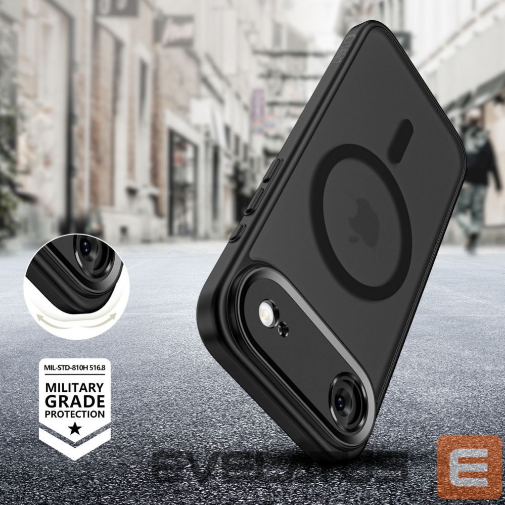 Kitos prekės Tech-Protect Tech-Protect MagCam MagSafe Case for iPhone 17 Air - Matte Black