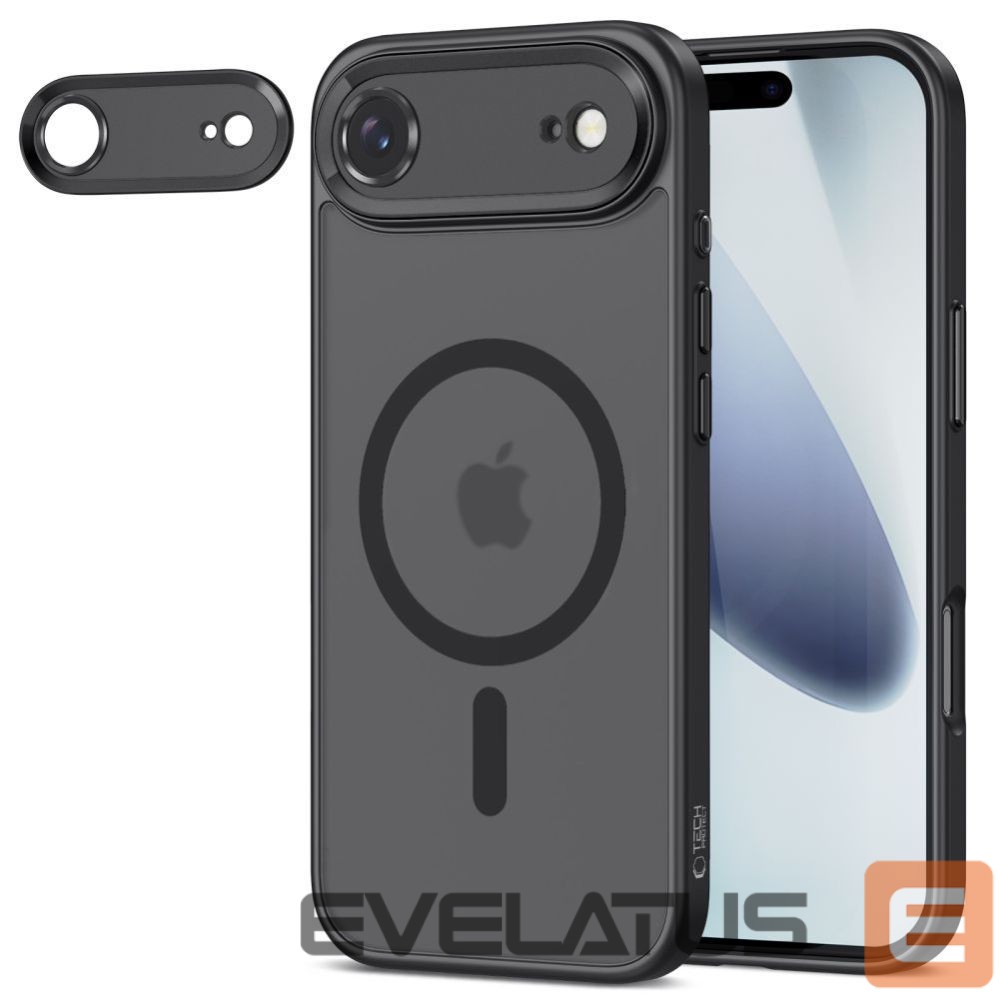 Kitos prekės Tech-Protect Tech-Protect MagCam MagSafe Case for iPhone 17 Air - Matte Black