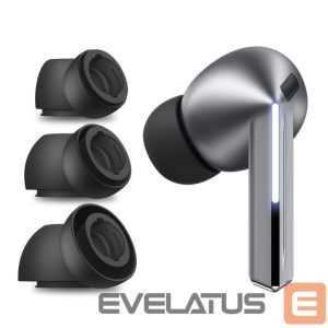 Kitos prekės Tech-Protect  Tech-Protect Ear Tips for Samsung Galaxy Buds 3 Pro in sizes S / M / L - black (3 pcs.) 