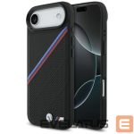 Kitos prekės BMW  BMW M Tricolor Metal Logo MagSafe Case for iPhone 17 Air - Black 