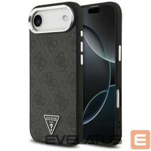 Kitos prekės Guess  Guess 4G Triangle Logo MagSafe case for iPhone 17 Air - black 