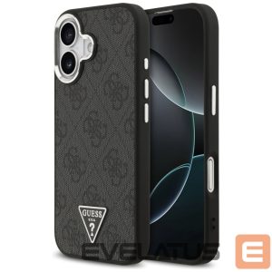 Kitos prekės Guess  Guess 4G Triangle Logo MagSafe case for iPhone 17 - black 