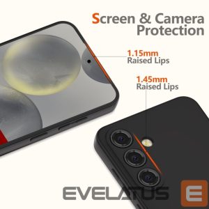 Kitos prekės Tech-Protect  Tech-Protect Icon Case for Samsung Galaxy S25 FE - Black 
