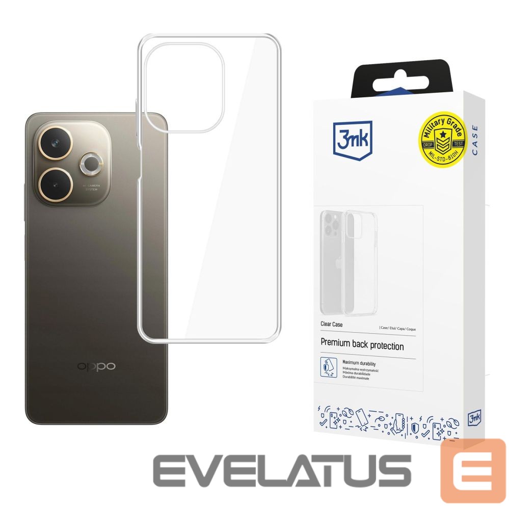 Kitos prekės 3MK 3mk Clear Case for Oppo A5 Pro 5G - transparent